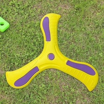 Детские игрушки Бумеранги Лето на открытом воздухе Легко бросать Весело Сад Пляж Желтый