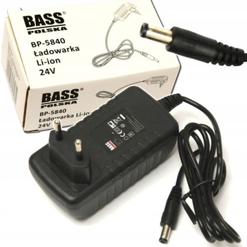 BASS POLSKA ŁADOWARKA BATERI LiIon AKUMULATORA 24V