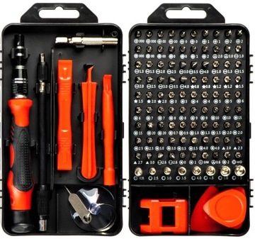 ZESTAW PRECYZYJNYCH ŚRUBOKRĘTÓW TORX WKRĘTAK 115el