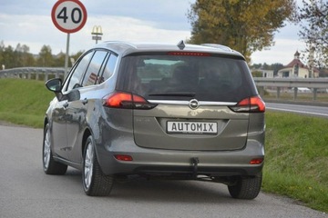 Opel Zafira C Tourer Facelifting 1.4 Turbo 120KM 2017 Opel Zafira 1.4Turbo doinwestowany 7osobowy kamera, zdjęcie 6