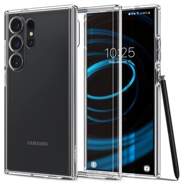 PRZEZROCZYSTE ETUI SPIGEN ULTRA HYBRID DO SAMSUNG GALAXY S24 ULTRA CRYSTAL