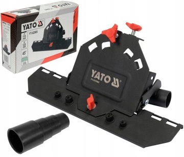 YATO PRZYSTAWKA DO SZLIFOWANIA PŁYTEK KĄT 45° DLA SZLIFIEREK KĄTOWYCH 125mm