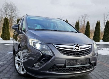 Opel Zafira C Tourer 1.4 Turbo ECOTEC 140KM 2013 Opel Zafira 1.4B 140Ps Klimatronik Navi Parktronik Alu17 Kamera 7 foteli Z, zdjęcie 8