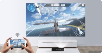 СВЕТОДИОДНЫЙ DLP-ПРОЕКТОР ANDROID АВТОФОКУС ЗУМ 4K 3D PL