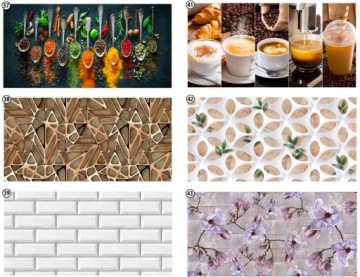 КУХОННЫЕ НАКЛЕЙКИ НА СТЕНЫ, ПЛИТКУ, ЛАМИНАТ!