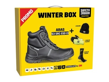 Buty robocze SJ ARAS S3 SRC ESD CI ZESTAW 45