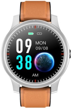 MŁODZIEŻOWY ZEGAREK SMARTWATCH JK ACTIVE BRĄZOWY