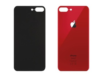 iPhone 8 Plus Szybka Tył Klapka Baterii Red