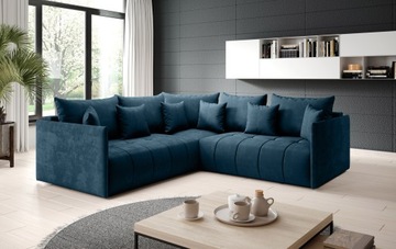 ASPEN L narożnik sofa rozkładany pojemnik PODUSZKI