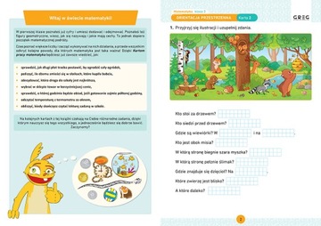 Matematyka SP 2 Karty pracy w szkole i w domu -