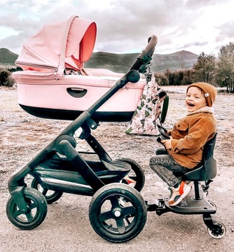 Удлинитель для коляски с сиденьем и рулем Universal 2in1 Easy X Rider V2