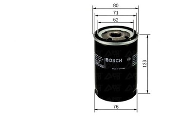 BOSCH FILTR OLEJE PORSCHE 944 -87