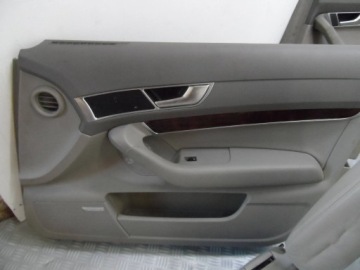 Sėdynės, galinė sofa, durų apmušalai Audi A6 C6 4F Avant, komplektas – nuotrauka 7