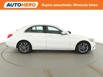 Mercedes Klasa C W205 Limuzyna 180 156KM 2018 Mercedes C 180 automat półskóra klima auto, zdjęcie 8
