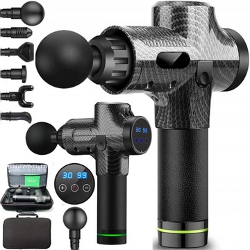 МАССАЖНЫЙ ПИСТОЛЕТ МОЩНЫЙ МАССАЖЕРНЫЙ ПИСТОЛЕТ MSPORT PRO 3