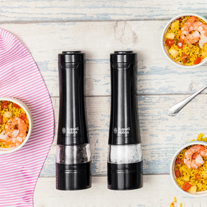 НАБОР 2x ЭЛЕКТРИЧЕСКАЯ МЕЛЬНИЦА ДЛЯ ПЕРЦА И СОЛИ