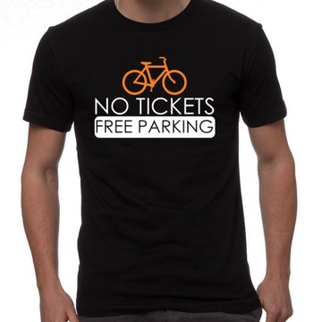 KOSZULKA T-SHIRT rowerem ROWER dla rowerzysty M