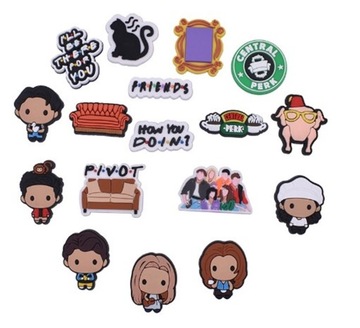 ШПИНКА ДЛЯ ОБУВИ CROCS CROCS DECORATION FRIENDS FRIENDS 17 ШТ.