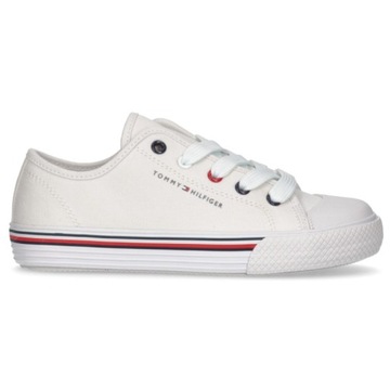 Tommy Hilfiger Buty Trampki Sportowe Białe Wygodne T3X9-33324-0890100 r. 37