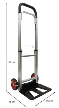 СКЛАДСКАЯ ТРАНСПОРТНАЯ ТЕЛЕЖКА ДЛЯ ALU MILLER 80 кг