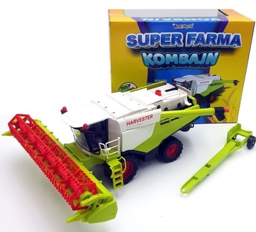 KOMBAJN zbożowy TRAKTOR zabawka BIZON FOR FIDS