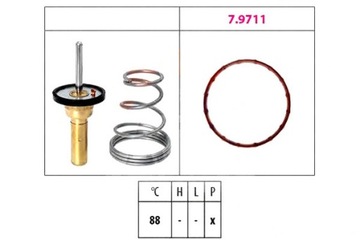 EPS TERMOSTAT OPEL 88C AGILA 1,0/1,2 08- SWIFT IV