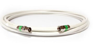 Kabel koncentryczny antenowy Wtyk TV Wtyk F 2 m