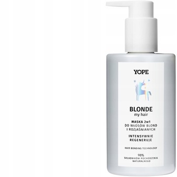 МАСКА-КОНДИЦИОНЕР YOPE BLONDE BLONDE HAIR 2in1