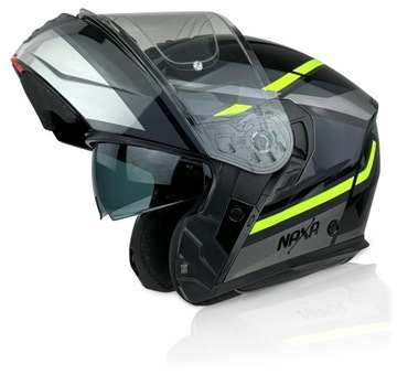 NAXA KASK MOTOCYKLOWY SZCZĘKOWY FO7 r.S |PODNOSZONA SZCZĘKA|+PINLOCK GRATIS