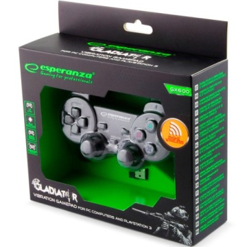 ГЕЙМПАД PAD БЕСПРОВОДНОЙ КОНТРОЛЛЕР С ВИБРАЦИЕЙ USB ДЛЯ PC PS3 12 КНОПОК