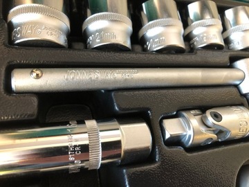 Jonnesway Торцевые ключи Головки 3/8 дюйма 6–22 мм