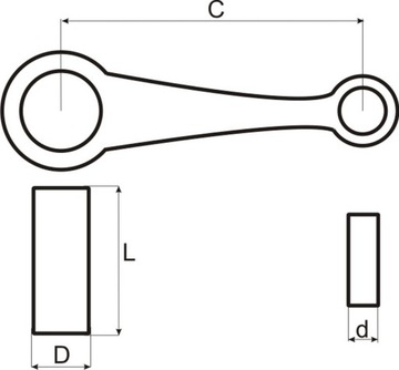 Шатун Симсон S51