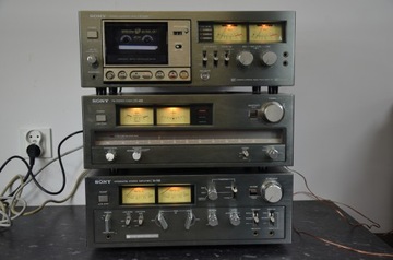 KOMPLET WZMACNIACZ SONY TA-F6B ST-A6B TC-K6B SUPER STAN OKAZJA!