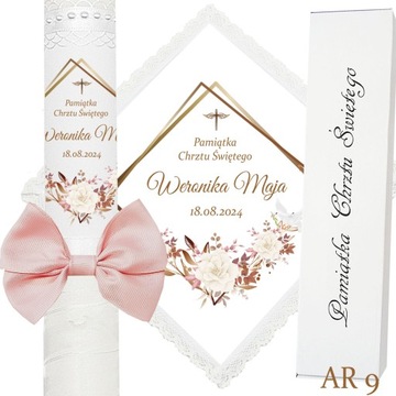 КРЕЩЕННАЯ СВЕЧА, КРЕЩЕННАЯ СВЕЧА, подсвечник для девочки