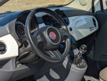 Fiat 500 II Hatchback 3d 1.2 69KM 2009 Fiat 500 Klima Alu Tempomat Serwis Gwarancja 1.2 Benzyna 69KM, zdjęcie 21