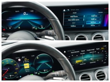 Mercedes Klasa E W214 2023 Mercedes E300e 320psi Panorama ACC hak Drive Pilot Blis Night Webasto Perła, zdjęcie 17