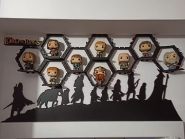 Półki elementowe pod figurki funko pop