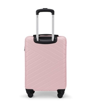 Маленький дорожный чемодан на колесах PUCCINI Розовый ABS027C-3C