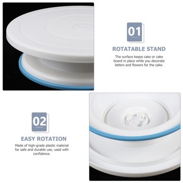 РУЧНОЙ ПОВОРОТНЫЙ СТОЛ ДЛЯ ВРАЩЕНИЯ ТЕСТА