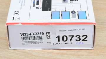 FEINTECH VMS02400 HDMI-ПЕРЕКЛЮЧАТЕЛЬ-СПЛИТТЕР, ЧЕРНЫЙ