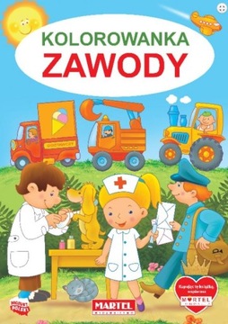 Kolorowanka A4 – ZAWODY, 32 str. produkt POLSKI