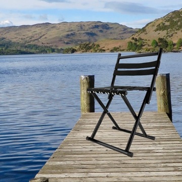 Туристическое кресло со спинкой Eddcom Folding Tourist Chair