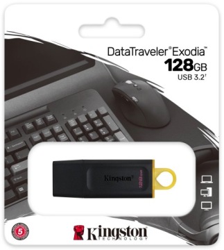 Флеш-накопитель Data Traveler Exodia 128GB USB3.1 Gen1