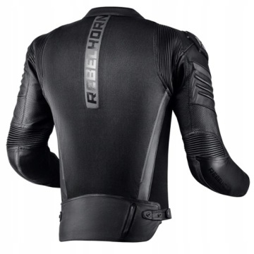 КУРТКА МУЖСКАЯ КОЖАНАЯ МОТОЦИКЛНАЯ REBELHORN VANDAL AIR ЧЕРНАЯ 58