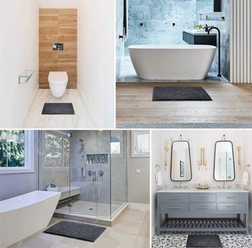 ПРОТИВОСКОЛЬЗЯЩИЙ КОВрик ДЛЯ ДУША, БЫСТРОСЫХАЮЩИЙ, 40 Х 60 СМ