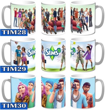 Подарочная кружка The Sims 4 + визитная карточка БЕСПЛАТНО