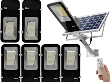 6x Halogen Solarny Panel Słoneczny Lampa LED Zewnętrzny Wodoodporny IP65