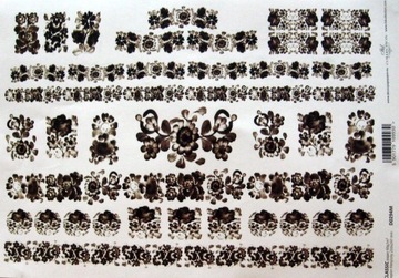 papier do decoupage ITD A-4 - D0294M porcelana