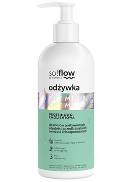 Proteinowa odżywka do włosów pozbawionych objętości niskoporowatych so!flow