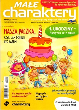 Małe Charaktery. Magazyn psychologiczny. Nr 9/2022